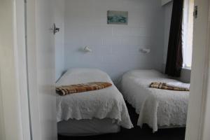 Postel nebo postele na pokoji v ubytování Taihape Motels