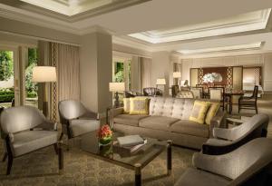 Istumisnurk majutusasutuses The Venetian Macao