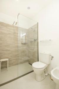 Koupelna v ubytování Hotel Maroli Mikulov