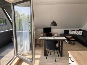 Posezení v ubytování Haus Brandes