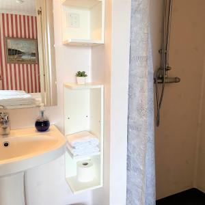 Phòng tắm tại STF Jädraås Herrgård