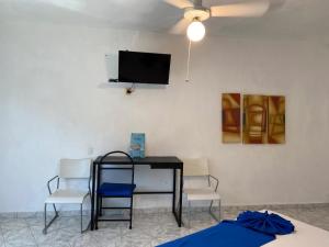 Μια τηλεόραση ή/και κέντρο ψυχαγωγίας στο Hotel Paraíso Kora