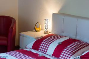 Postel nebo postele na pokoji v ubytování Chalet Ravenstein
