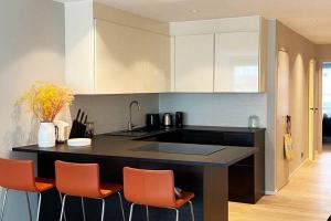 Kuchyň nebo kuchyňský kout v ubytování modern appartement near beach in Knokke + 9 fotografií