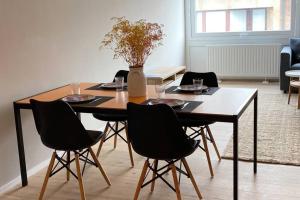 Prostor za sedenje u objektu modern appartement near beach in Knokke