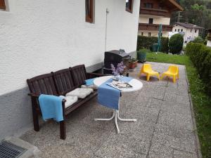 Posezení v ubytování Haus Putzas Appartment