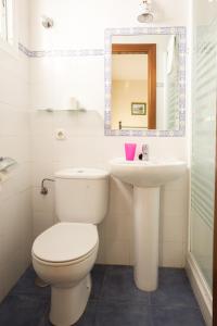 Kúpeľňa v ubytovaní Hostal El Gallo