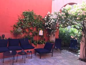 Um jardim em Les Chambres de l'Abbaye