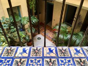 Ogród w obiekcie Hotel Conde de Cárdenas
