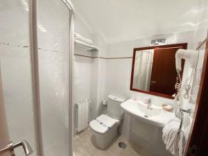 Kúpeľňa v ubytovaní Hotel EntreRobles