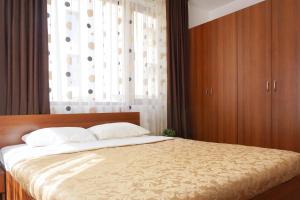 Postel nebo postele na pokoji v ubytování Apartcomplex in Sveti Vlas Viktorio 3
