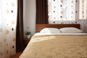 Postel nebo postele na pokoji v ubytování Apartcomplex in Sveti Vlas Viktorio 3