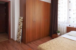 Postel nebo postele na pokoji v ubytování Apartcomplex in Sveti Vlas Viktorio 3