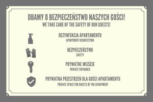 plakat na sesję psychoterapii ze słowami psychogenicznymi w obiekcie LUXURY Apartment at the Main Square w Krakowie