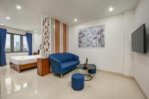 Khu vực ghế ngồi tại Sea Swan Apartment and Hotel