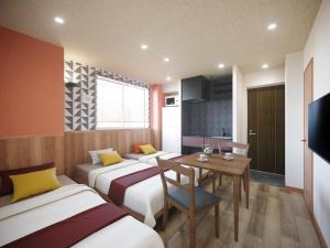 TV a/nebo společenská místnost v ubytování WIRES HOTEL James zaka