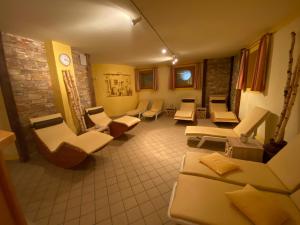 Ruang duduk di Appartements Oswaldeck