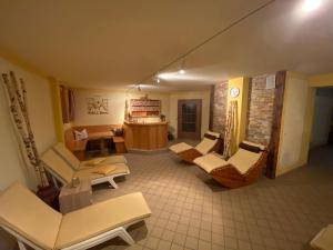 Posezení v ubytování Appartements Oswaldeck