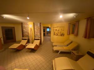Ruang duduk di Appartements Oswaldeck