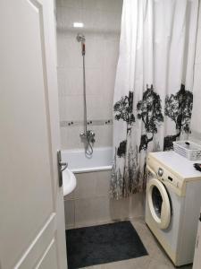 Koupelna v ubytování Apartmani Milica