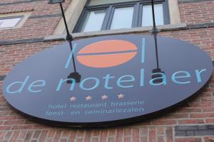 Certifikát, hodnocení, plakát nebo jiný dokument vystavený v ubytování Hotel De Notelaer