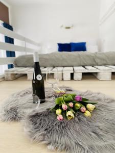 Nápoje v ubytovaní Uránia Apartmanház