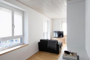 TV a/nebo společenská místnost v ubytování Nest - Kanzleistrasse 225