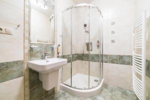 A bathroom at Salaš Syrex