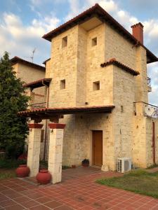 Budova, kde se vila nachází
