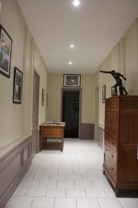 Posezení v ubytování Chambres d'Hotes Noir Lion