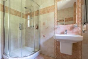 A bathroom at Salaš Syrex