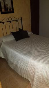 Postel nebo postele na pokoji v ubytování Apartamentos Castillo Cazorla