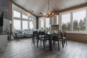 Posezení v ubytování Ski-Inn PyhäLinna