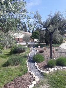 Zahrada ubytování Mon Chemin Privé