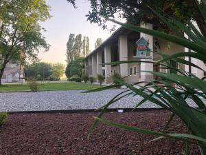 Zahrada ubytování B&B Cascina Sagrestia