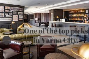 a one of the top picks in a varma city restaurant at Panorama Hotel - Free EV Charging Station in Varna City