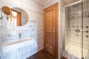 Koupelna v ubytování Gästehaus Stotter