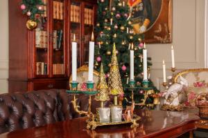 Posezení v ubytování Store Restrup Manor House