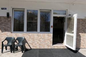 Balkón alebo terasa v ubytovaní Apartamenty u Łukasza