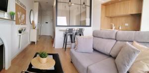 A kitchen or kitchenette at Apartamento vista bonita