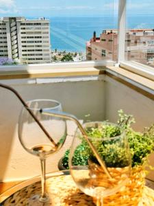 A general sea view or a sea view taken from Az apartmant
