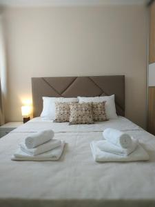 En eller flere senge i et værelse på Sunset Zlatibor Hills