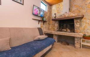Televízia a/alebo spoločenská miestnosť v ubytovaní House Roko