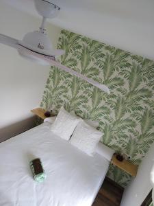 Кровать или кровати в номере Mirador de Alcañiz