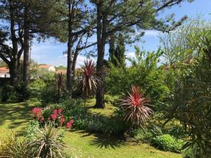L'enclos Des Lys, Villa Raffinée Proche de la Mer, Linge Inclus外面的花园