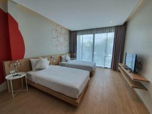 Postel nebo postele na pokoji v ubytování Platinum hotel + 33 fotografií