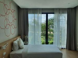 Postel nebo postele na pokoji v ubytování Platinum hotel