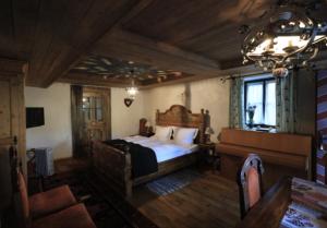 Ένα ή περισσότερα κρεβάτια σε δωμάτιο στο St. Anton
