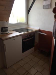 Kuchyň nebo kuchyňský kout v ubytování Ferienwohnung Kahl + 6 fotografií