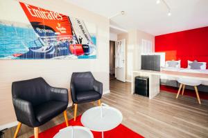 Istumisnurk majutusasutuses Delta Hotel